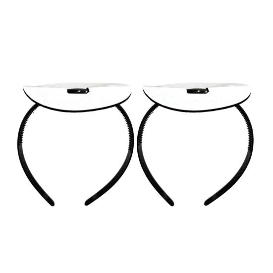 Hair Hoop Graduation Cap Headband Strong Grip Double-Sided Tape Comfortable Fit Hair Styling Band Graduation Hat Accessory
