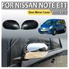 Příslušenství pro zpětná zrcátka auta Kryt zrcátka dveří pro Nissan Note E11 2005 2006 2007 2008 2009 2010 2012 Dekorace auta Vylepšení auta