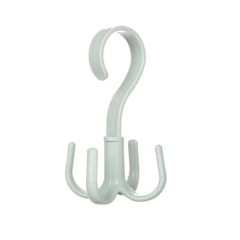 Rotated Hanger Hooks Wardrobe Clothes Rack Hangers Organizer Bag Hangers Shoes Belt Scarf Hanging Rack Closet Hanger