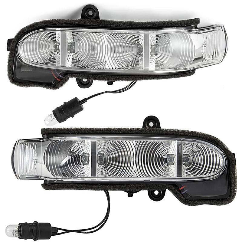 Car Left Right Side Mirror LED Light Turn Signal Lamp Indicator for Mercedes-Benz G E Class W211 S211 W463 W461