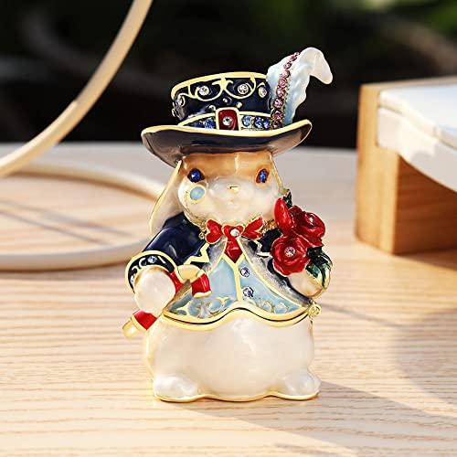 12-415 „Kaninchenbaron“ Schmuckschatulle, Accessoire-Etui, Schmuckschatulle