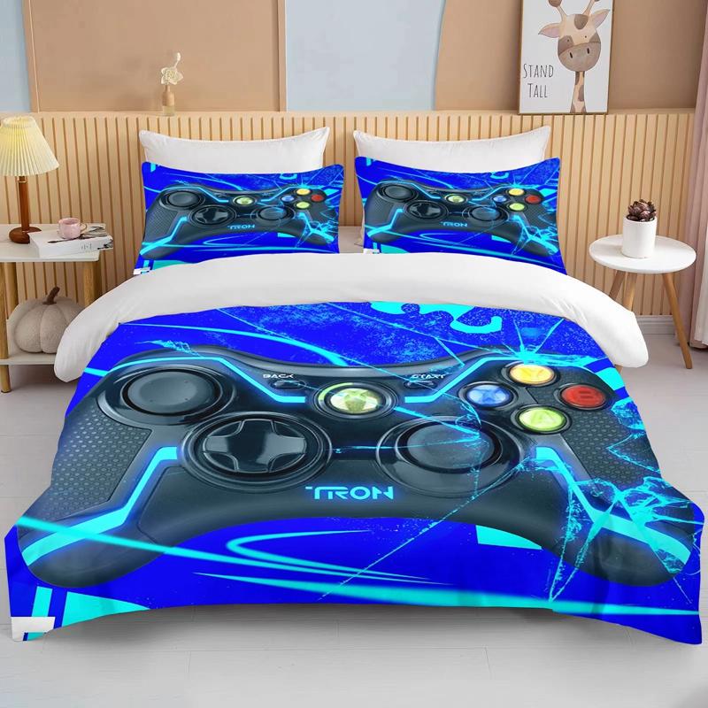 10 Sizes 3D Gamepad Bedding Set Custom Kids Boys Teens Video Game Duvet Cover For Youth New Game Controller Bedspread