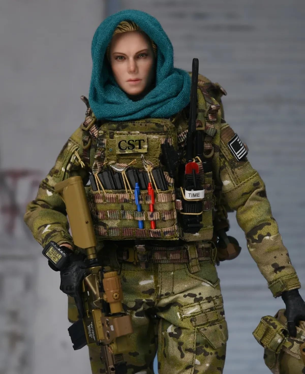 

scale action figure 26064C Delta Force female member European and American beauty full set [TOYBARJAPAN] 1/6 Easy&Simple