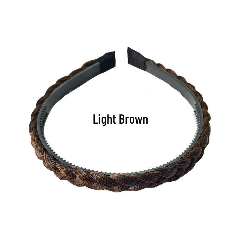 Fishbone Braid Five-Strand High Crown Invisible Hair-Enhancing Headband