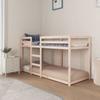 Letto a castello 80x200 cm Legno massello di pino