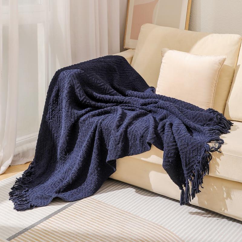 Пледы для дивана — фото 18