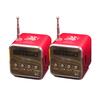 AUX TD-V26 přenosný mini FM TF zvukový stereofonní rádiový reproduktor