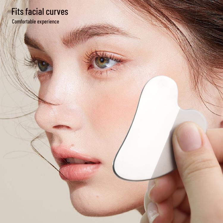 Stainless Steel Facial Beauty Massage and Eye Scraper for Full-Body Relaxation and Meridian Dredging