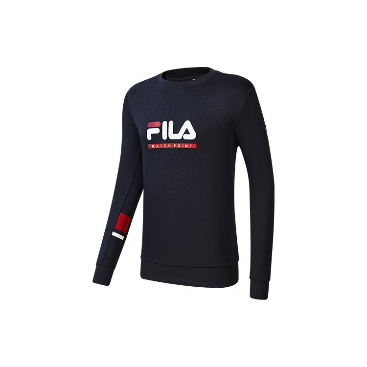 New FILA Athletics Sweatshirt Men's Royal Blue A11M233202FNV