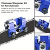 Fast Chainsaw Sharpening Kit, Portable Hand Crank Chain Saw Sharpener Tool, Sharpener Accessories