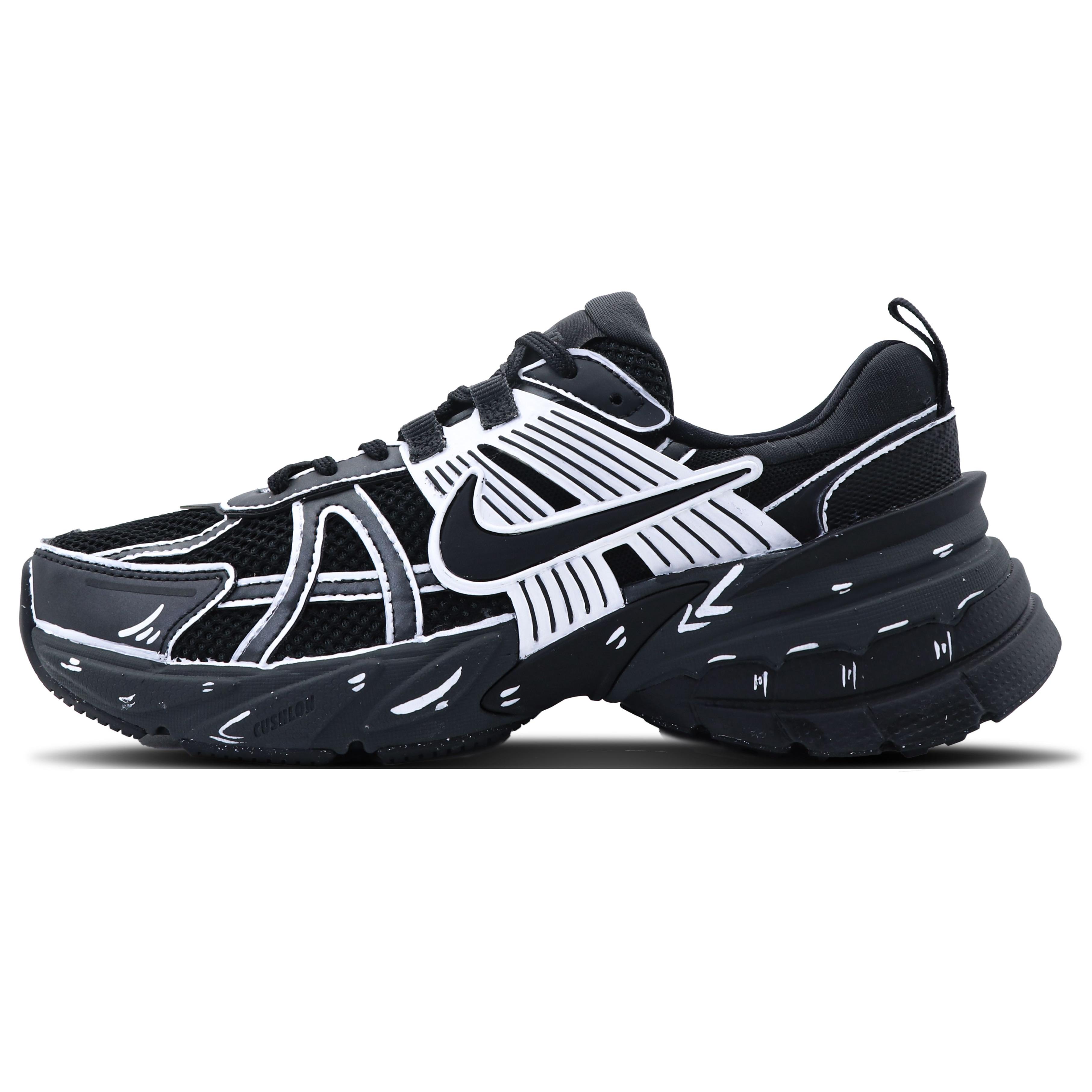 

Nike V2K Run Cushioning Slip Resistant Abrasion Resistant Low top Training Running Shoes Women s Silver FD0736-001(Team147-) 35.5