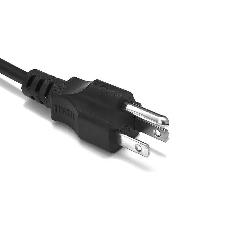 PC Napájecí kabel USA EU AU UK 3kolíkový 1,2m IEC 320 C13 Prodlužovací kabel pro napájení Napájecí kabel pro Stolní PC Monitor Router DVD