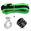7000LBs Winch Line Cable Rope Winches Towing Hook Stopper Rubber for ATV SUV UTV Truck Offroad Accessories