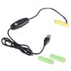 USB 5V To 1.5V 3V 4.5V 3A Virtual Battery Elimination Cable Cord USB Converter Wire Line for Toy Instrument Fan Remote