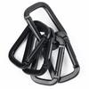 Carabiner Buckle Square-Ring Spring Carabiner Snap Hook Clip Keychain Outdoor Backpack Pendant Buckle Camping Outdoor Tools