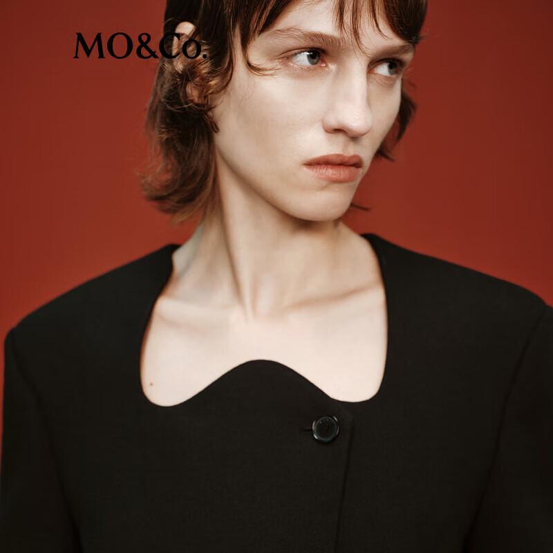 MO&Co. RECTO Collaboration Celebrity Style Wool Coat