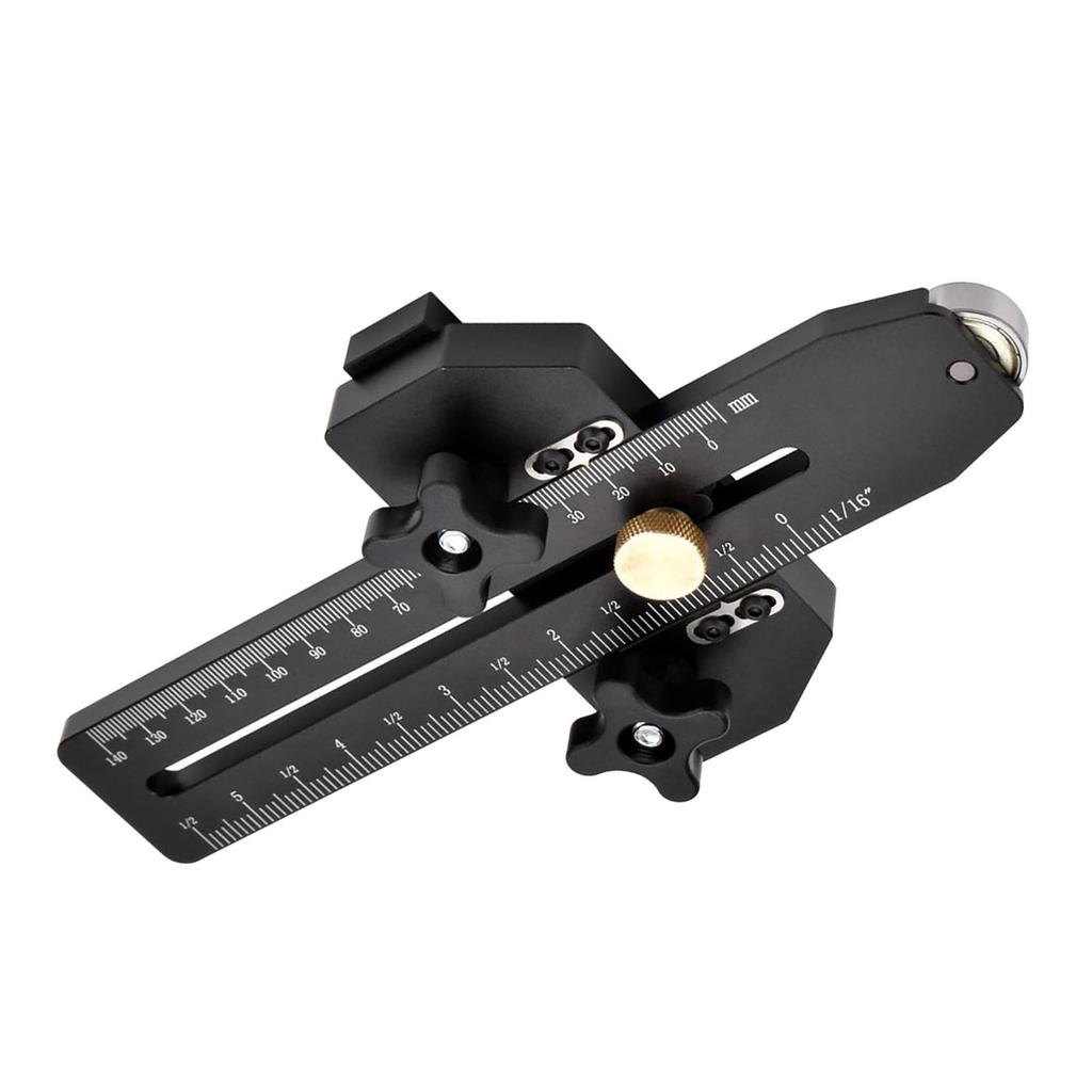 Thin Rip Jig Table Band Saw Router Table Fast Ripping Guide with Roller Limiter Woodworking Tool for 3 8 X 3 4in T Slot
