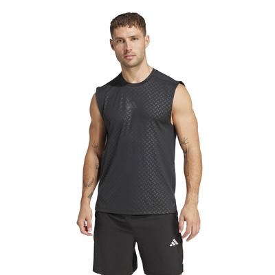 Débardeur Homme Adidas Power 3 Bandes, KLD25, Noir/Carbone (JM3190), Taille 2L