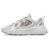 Mars 2 Fabric Synthetic Leather Comfortable Sports Low-Top Lifestyle Shoes Women Sneaker White Gray T12W227328FLH