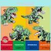 Jurassic Series Night Light Dinosaur Building Blocks Toy