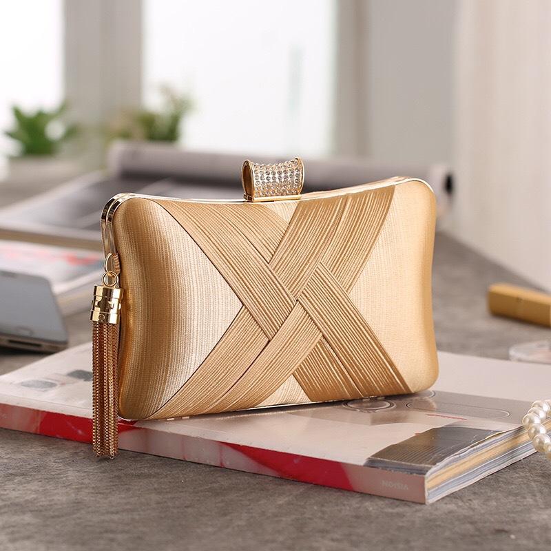 Evening Bags Tassel Fashion Ladies Day Clutch Bag Small Shoulder Handbags Female Party Wedding Evening Bag for Women Phone Purse