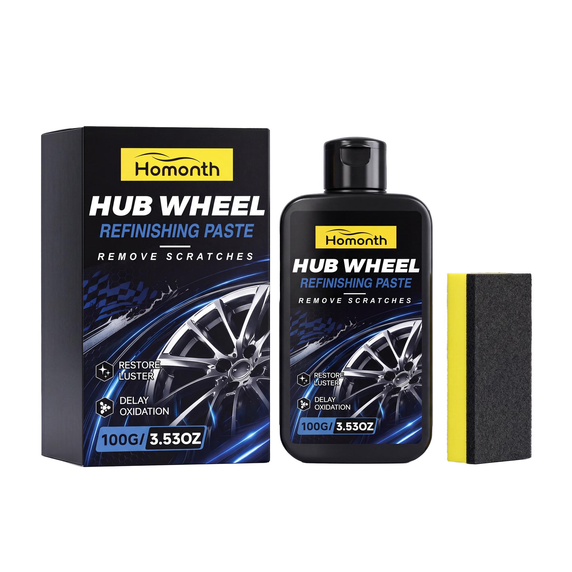 HOMONTH Tire & Wheel Gloss Polishing Paste