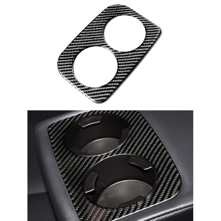 Car Carbon Fiber Central Console A/C Switch Panel Rear Dashboard Side Air Vent Outlet Cov For Subaru Forester 2013-2018