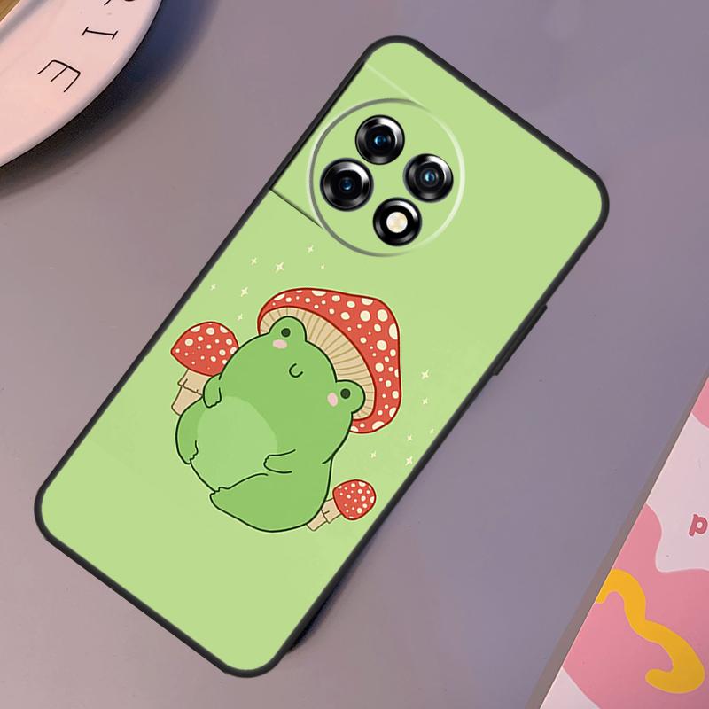 Cottagecore Frog Mushroom Aesthetic Case For OnePlus Nord 3 2T N10 N20 CE 2 Lite OnePlus 9 10 Pro 9RT 10R 10T 12R 11 12 Cover