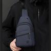 Lightweight Men's Chest Bag, Casual Nylon Crossbody Bag,Hiking Multipurpose Sling Bag for Outdoor Sports & Daily Commute