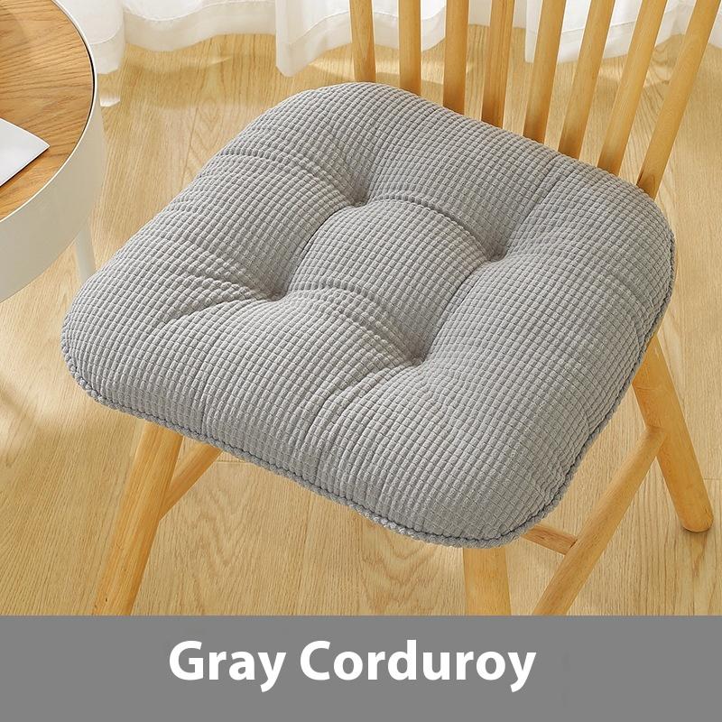 Seat Dining Chair Cushion Imitation Cotton and Linen Four Seasons Long Sitting Fart Cushion Restaurant Chair Cushion