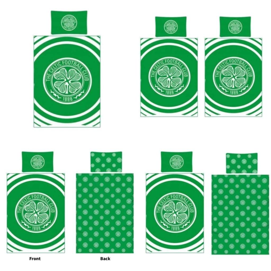 Celtic Fc Cartoon Anime Bedding Set With Microfiber Fabric For Bedroom Decor