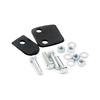 Single-tube Trumpet Electric Horn Chrome Air Horn Loudspeaker Kit 150dB 12V/24V Universal for Train