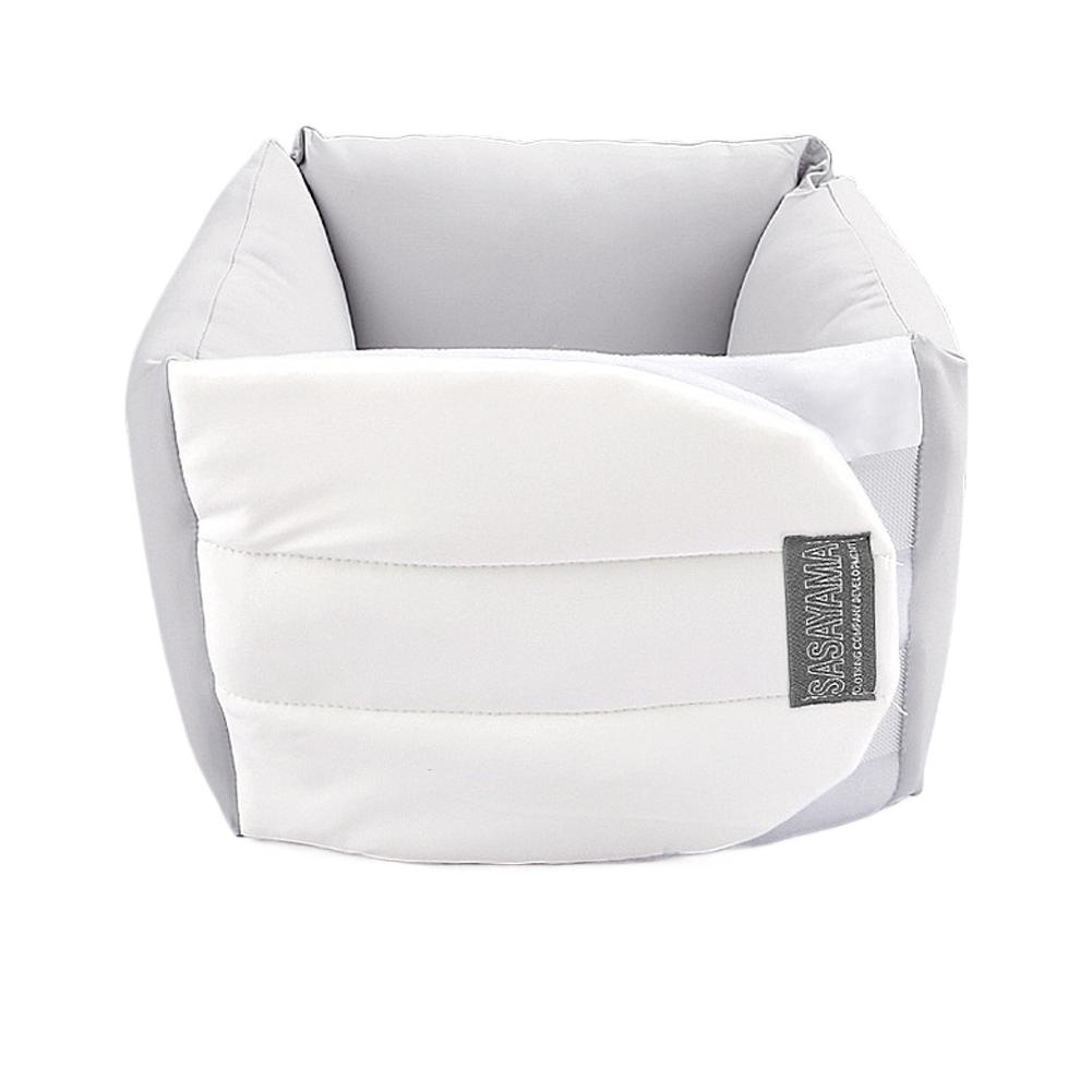 

Soft Waist Support Cushion Braces Comfortable Lumbar Support Belt Deep Sleep Waist Pillow For Back Lower Back Health Care білий