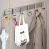 DANLE No-Drill Adhesive Stainless Steel Hook Rack