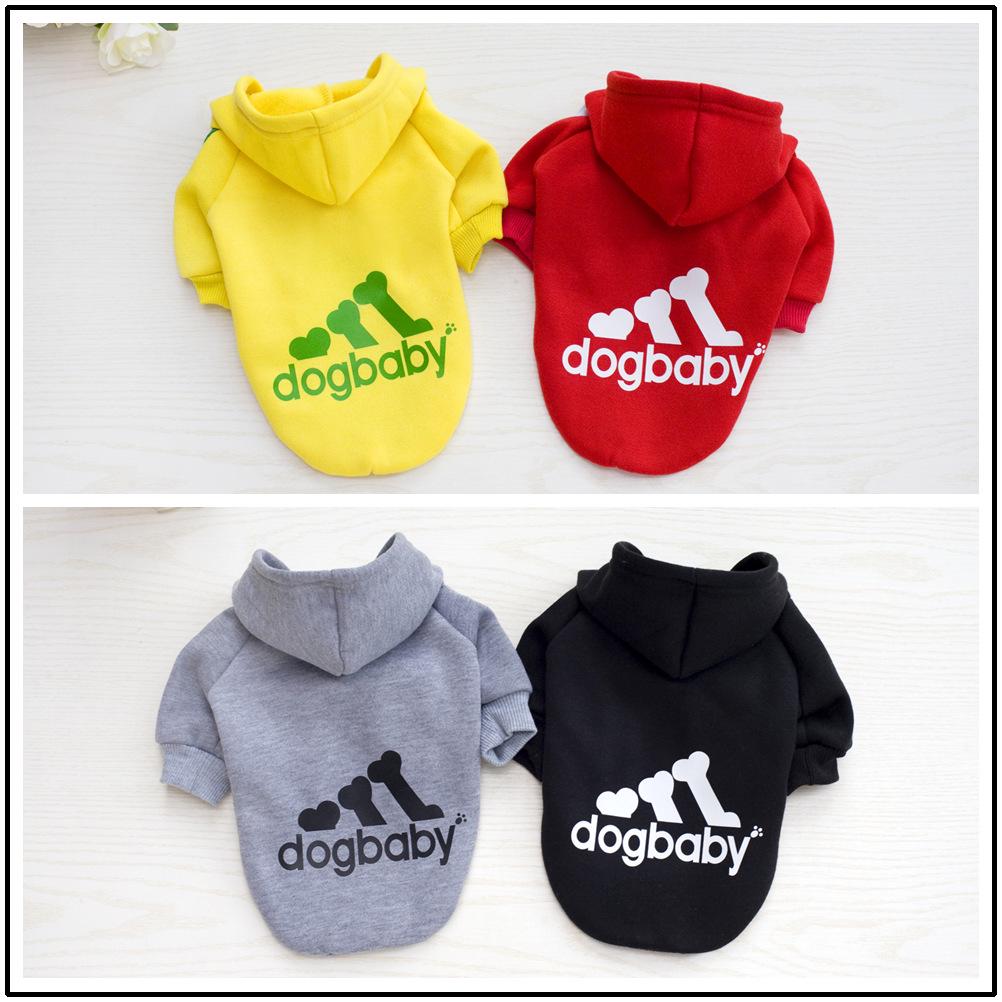 Pet Autumn/Winter Two-Legged Sports Sweatshirt for Dogs & Cats