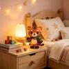 Small Animal Decoration Handmade Knitted Doll for Kids, Soft Crochet Forest Plush Toy, Decorative Figurine Cute Hand Woven Stuffed Doll,