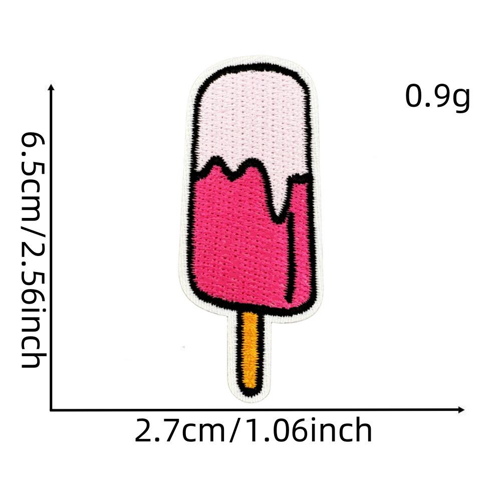 Rosa Cartoon Gestickter Stoffaufnäher für Hüte, Kleidung und mehr