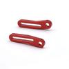 A71Z RC Car Upgrade Adjustable Front And Rear Bumpers Kit For 1/10 SCX10 TRX4 LCG RC Car Upgrade Parts Red