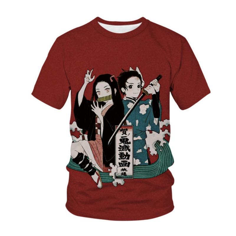 

Butterfly Ninja 3D Digital Printed Pattern Men s T-shirt Couple Short Sleeve Shirt 6XL