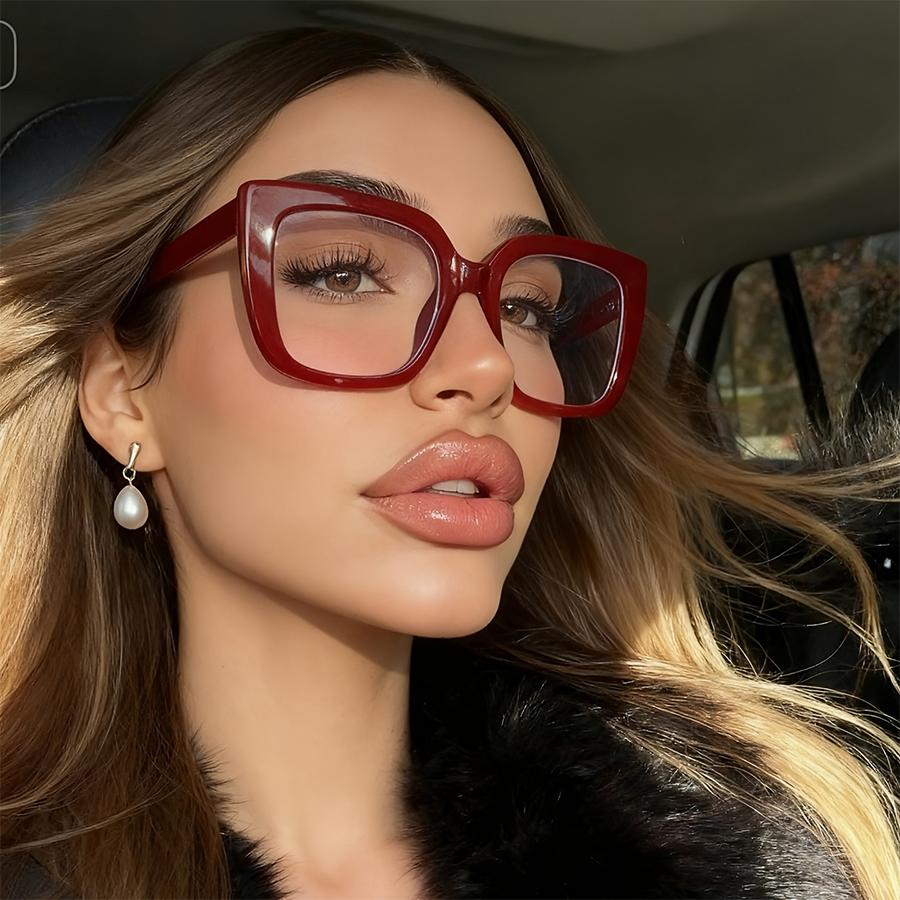 Sexy Vintage Anti Blue Light Blocking Optical Cat Eye Glasses Women Luxury Brand Designer Myopia Prescription Eyewear Frame