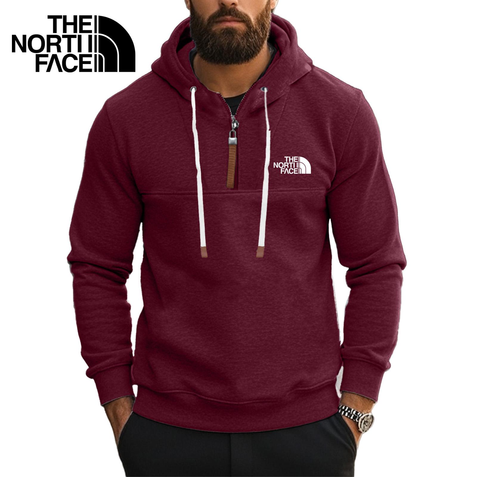 Темно-синяя толстовка с капюшоном из коллекции осень-зима 2025 года — фото 10