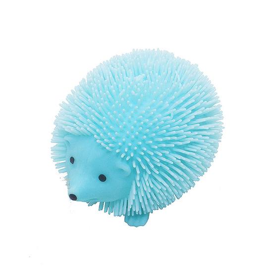 Fuzz Hedgehog Squeeze Toy Stress Relief Fuzzy Animal Squeeze Fidget Toy Focus Aid Relaxation Anxiety Relieving Hand