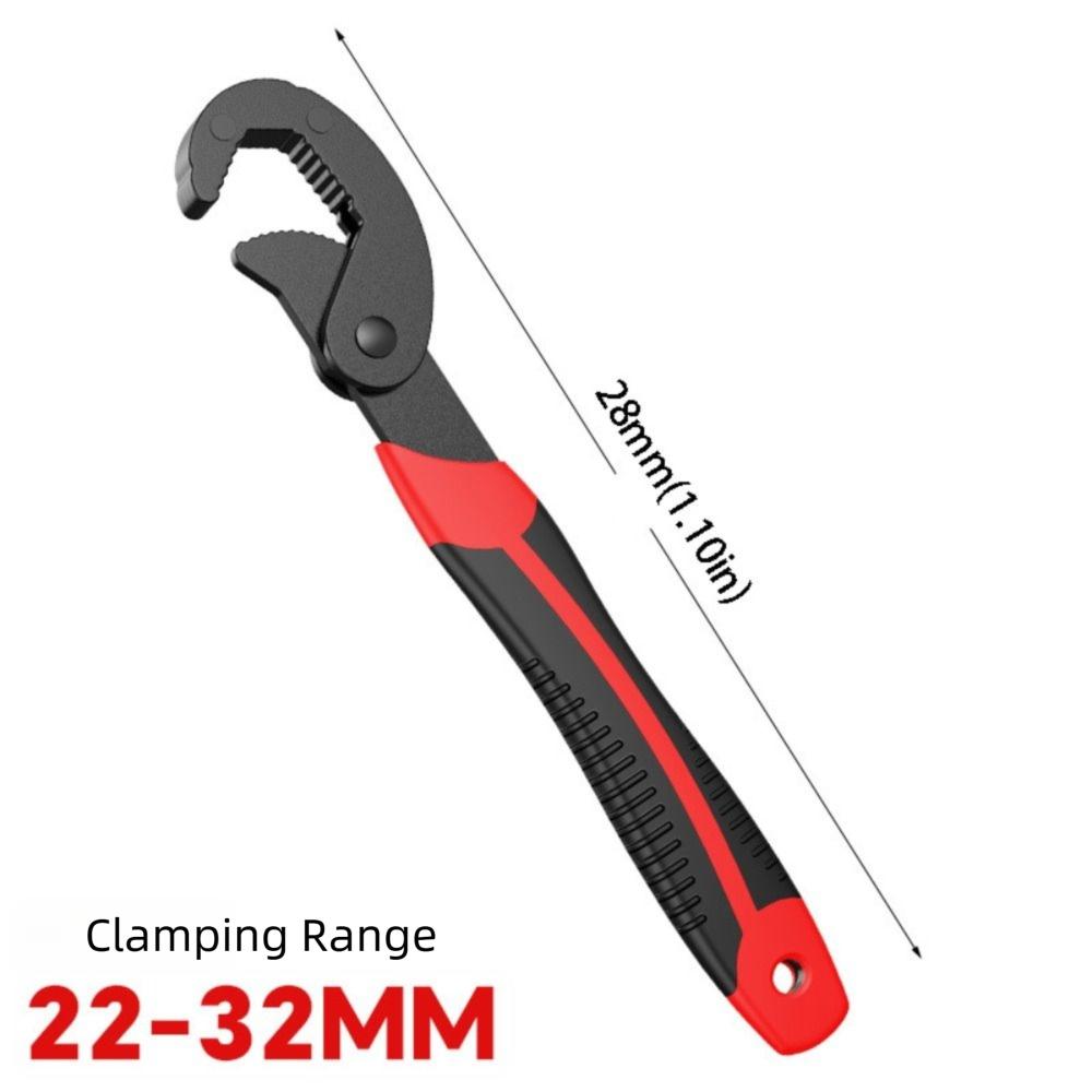 Wear Resistant Portable Wrench Adjustable Ratchet Wrench Adjustable Wrench  Hand Repair Large size