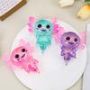 Glittery Salamander Squeeze Toy Soft Slow Rebound Stress Relief Fidget with Transparent Glitter Cute Decompression Gift