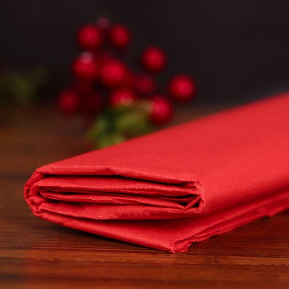 2PCS Chinese Style Blank Red Paper Rectangle Couplet Paper Red Envelope Calligraphy Paper  Wedding