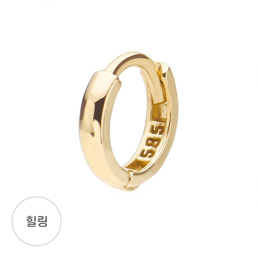 [Dorocy] 14K Small Simple Ring Bracelet (1 pc)