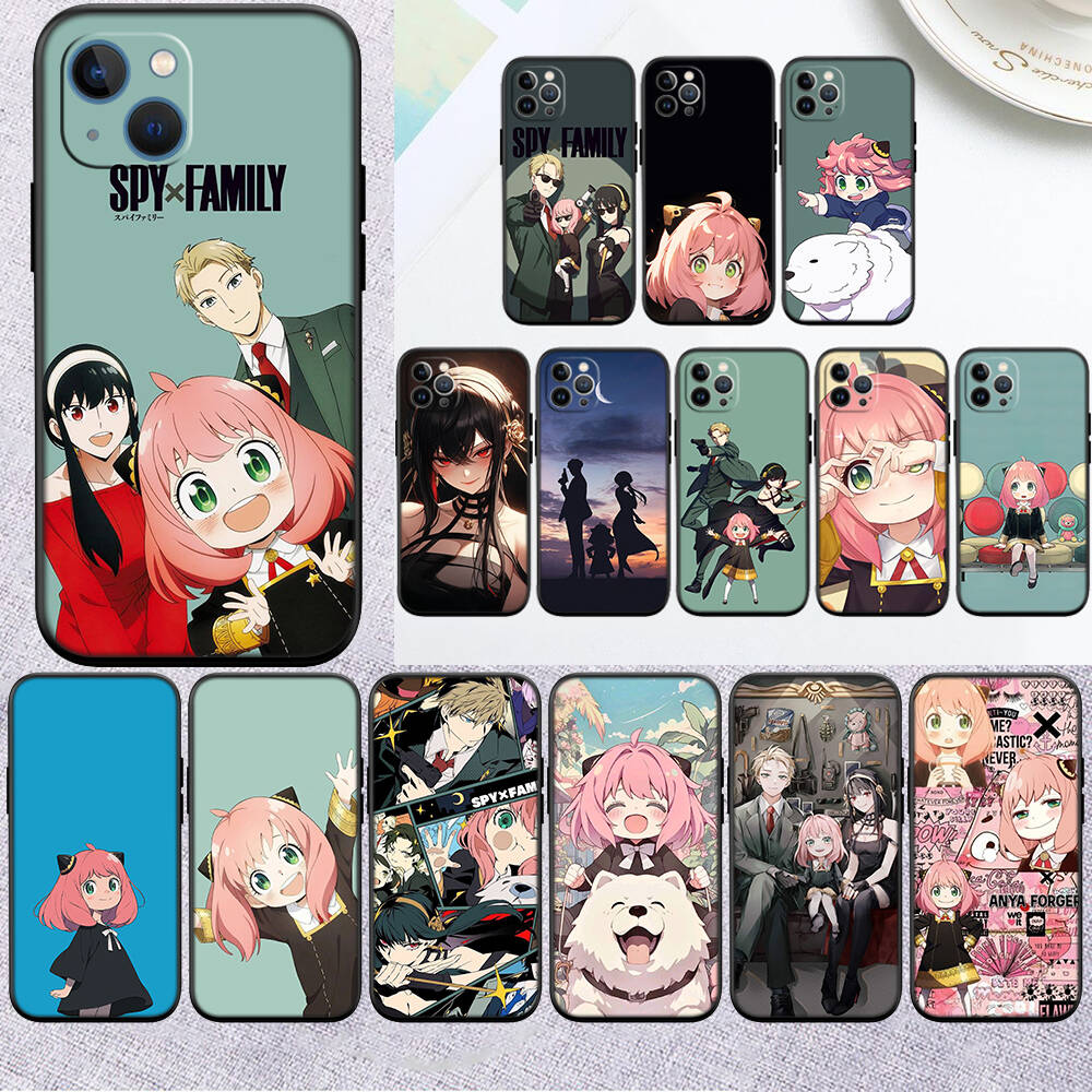 MH17 Spy X Anya Forger Family Phone Shell Case for Redmi Note 8 9 10 11 11S 10C 10X 10A 10T 9A 9C 9T 9S 8T Pro Max Plus Prime