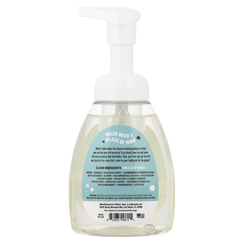 Molly's Suds, Hand Soap, Unscented, 244ml (8.25fl oz)