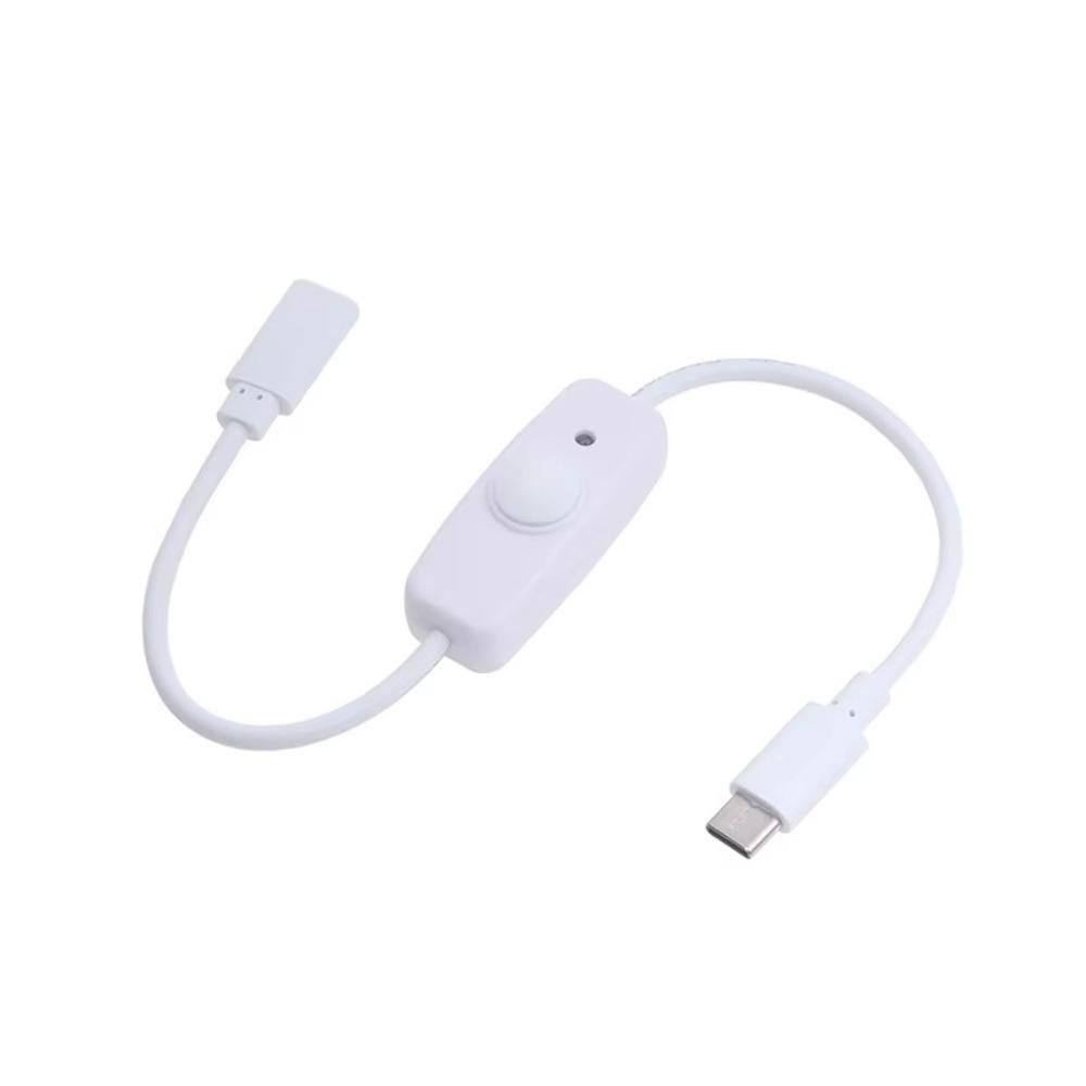 ON/OFF Switch Cable Extension Cable 3A Charging Cable New USB Type C Cable