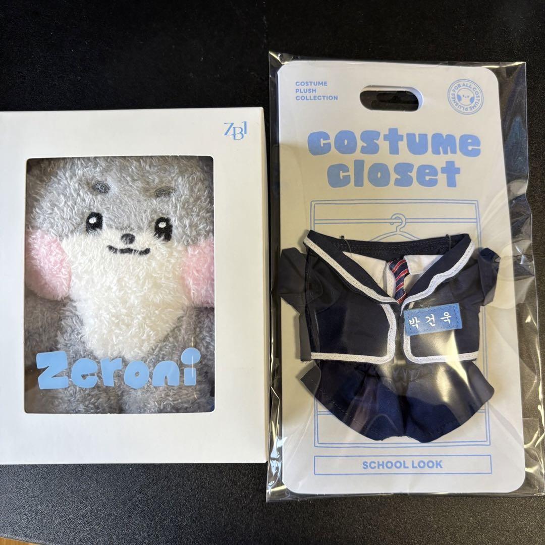 

[USED] ZEROBASEONE Go-Nuk zeroni stuffed animal uniform with trading card